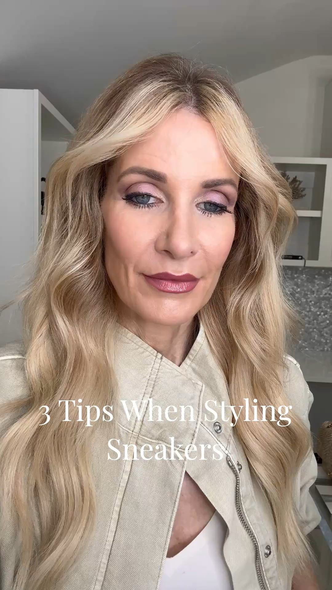 Sneakers + denim will always be a classic, but here’s how to make the combo look modern and chic in 2026 ✨
	1.	Choose the right denim length – not too short, not too long. The hem should lightly skim the top of your sneakers for the most flattering look.
	2.	Add a third layer – a jacket instantly elevates even the most casual outfit.
	3.	Accessorize – sneakers don’t mean boring. Great sunglasses, jewelry, or a belt pull the whole look together.

These neutral beige sneakers by L’agence are my newest obsession. They go with everything and I’ve already worn them so many different ways… and I’ve only had them for two weeks 🤍 



#LTKOver40 #LTKootd #LTKgrwm