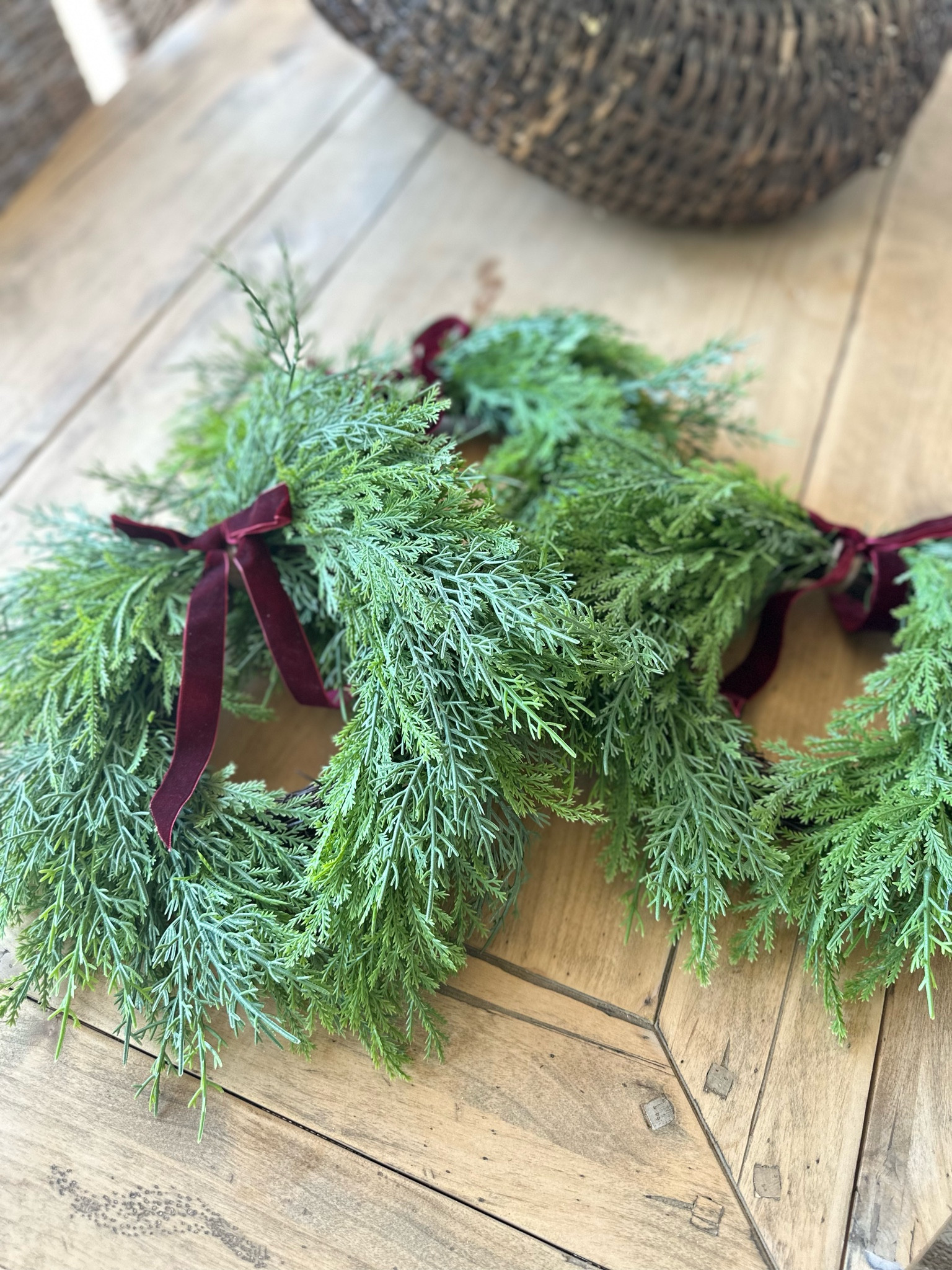 These adorable mini wreaths are only $10!!

Very realistic looking and so perfect for the holidays. 

These will sell out fast, so grab some while you can. 

#christmasdecor #christmaswreath #holidaydecor 

#LTKHome #LTKSeasonal #LTKHoliday