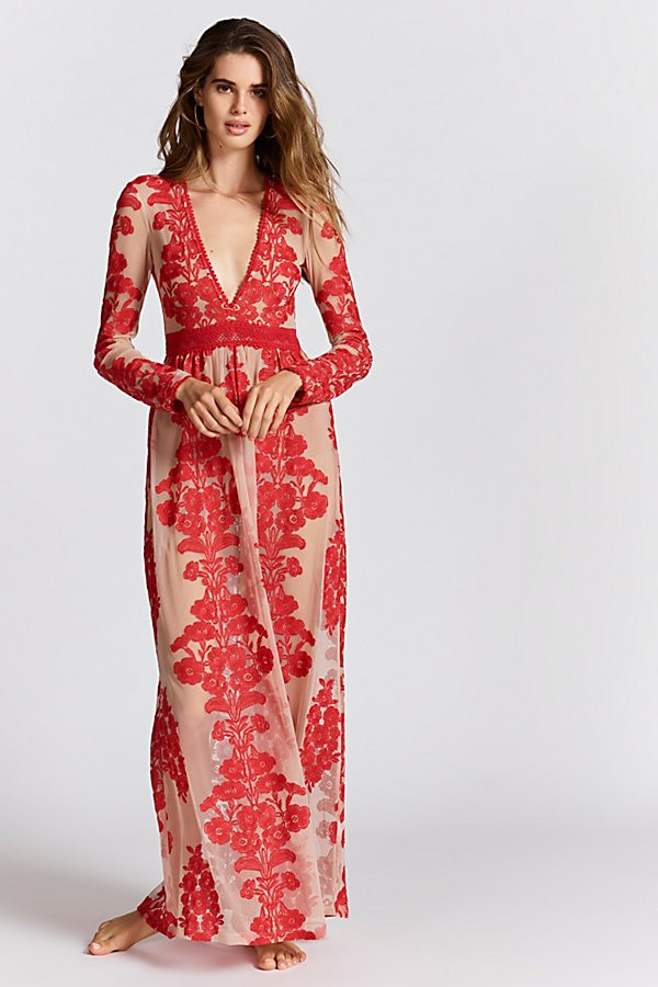 Temecula Maxi Dress by For Love & Lemons at Free People | Free People