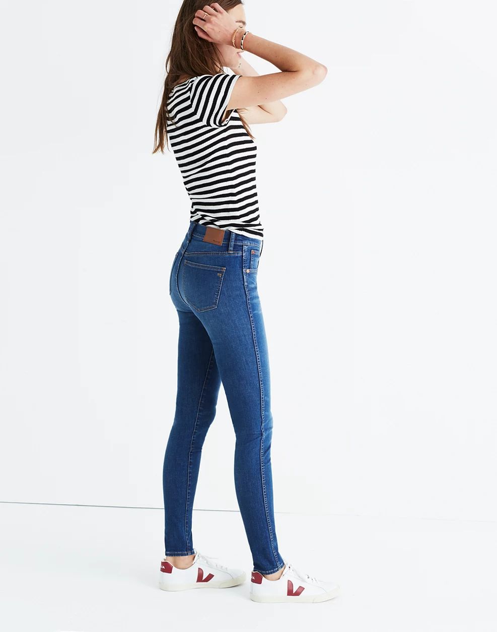 9" High-Rise Skinny Jeans in Patty Wash | Madewell