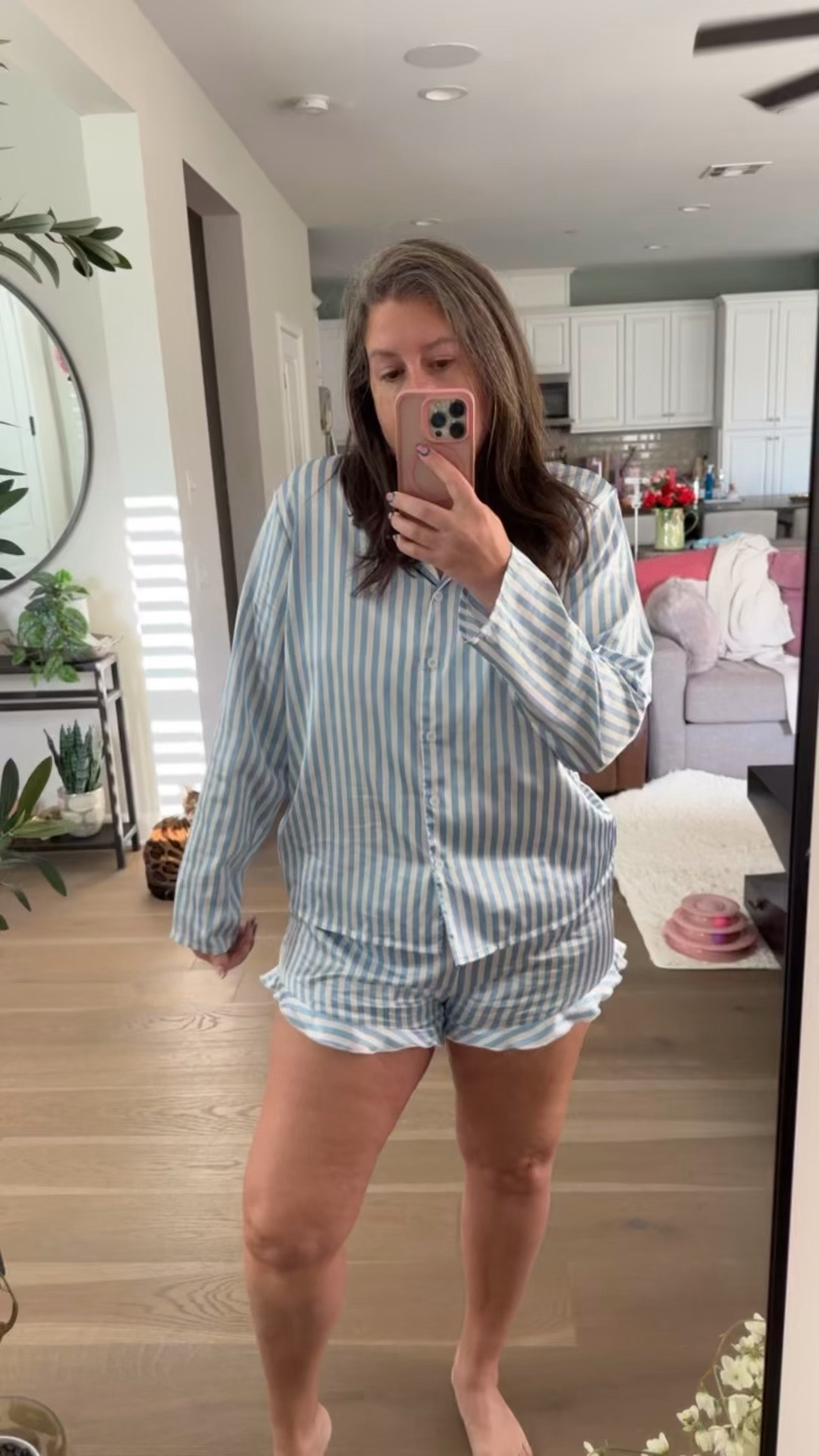 My favorite satin pj set is under $25 and comes in lots of different patterns and colors. Also available in plus sizes. 10/10

#LTKMidsize #LTKOver40 #LTKPlusSize