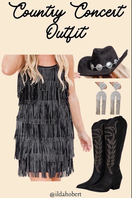 The perfect outfit for your next country concert!🎵🎤🤠


Country concert outfit, pink lily, affordable fashion, dress, cowgirl boots, cowgirl hat, spring fashion, summer fashion, country concertt

#LTKstyletip #LTKFestival #LTKSeasonal
