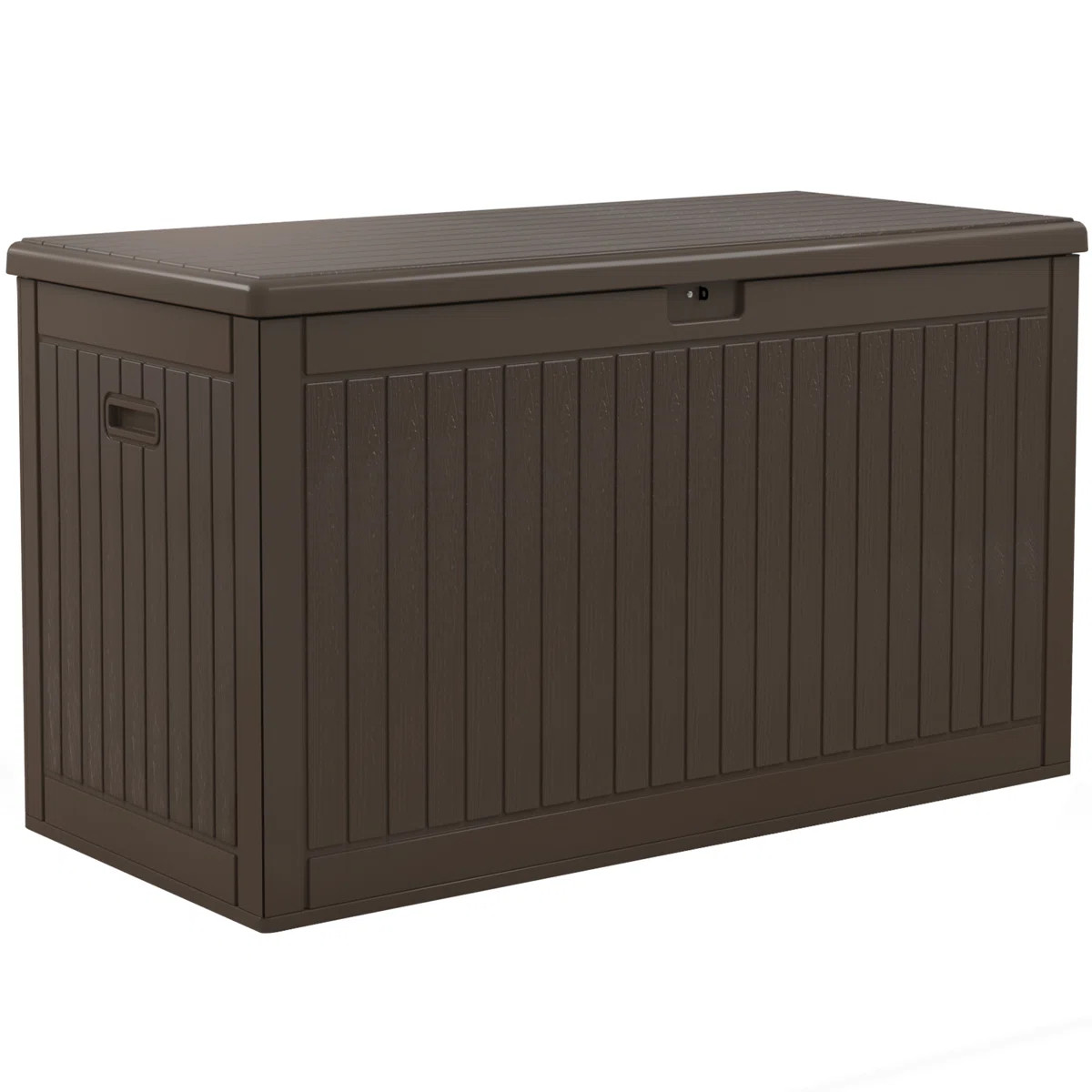 Balconera 330 Gallons Water Resistant Resin Lockable Deck Box | Wayfair North America