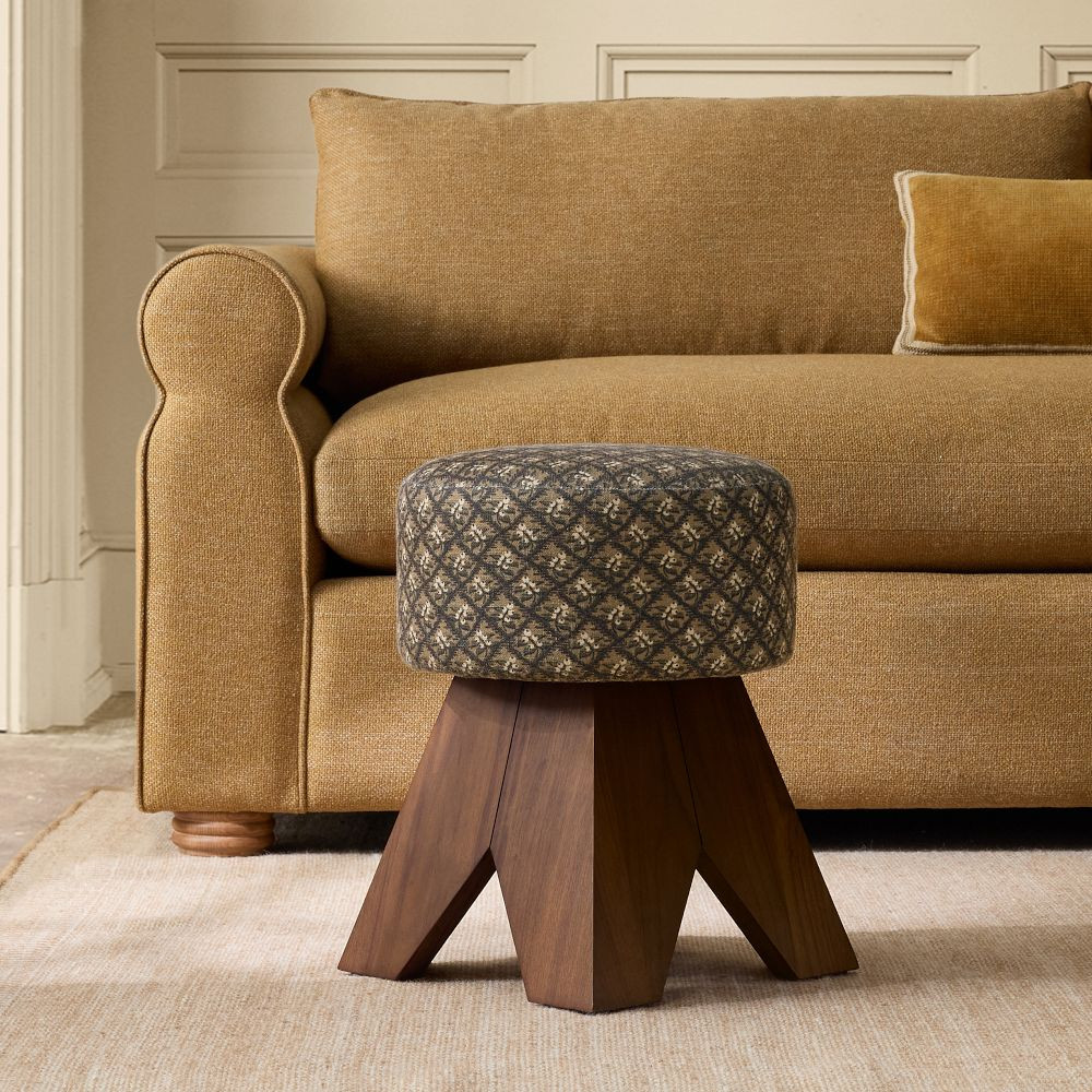 Pierce &amp; Ward Swivel Vanity Stool | West Elm (US)