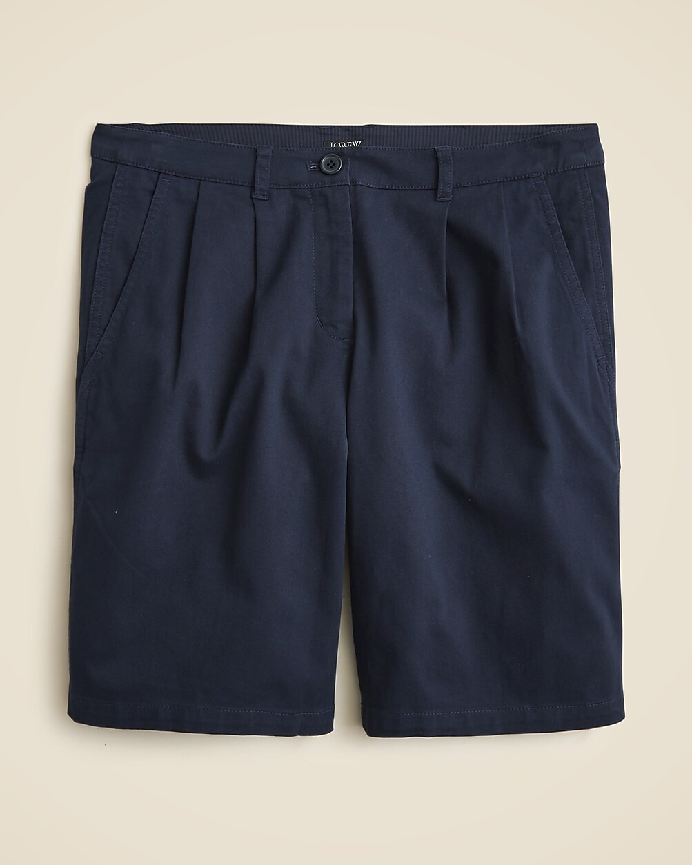 9" pleated heritage chino short | J. Crew US