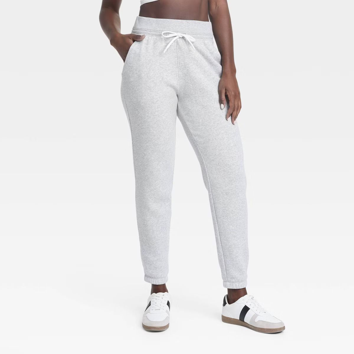 Women's Fleece High-Rise Jogger Sweatpants - All In Motion™ | Target