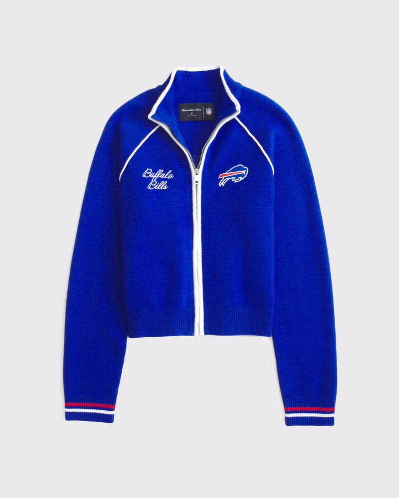Buffalo Bills Mockneck Zipper Cardigan | Abercrombie & Fitch (US)