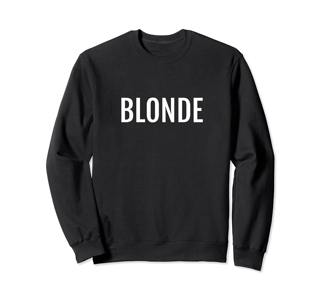 Blonde Cute Casual Sweatshirt | Amazon (US)