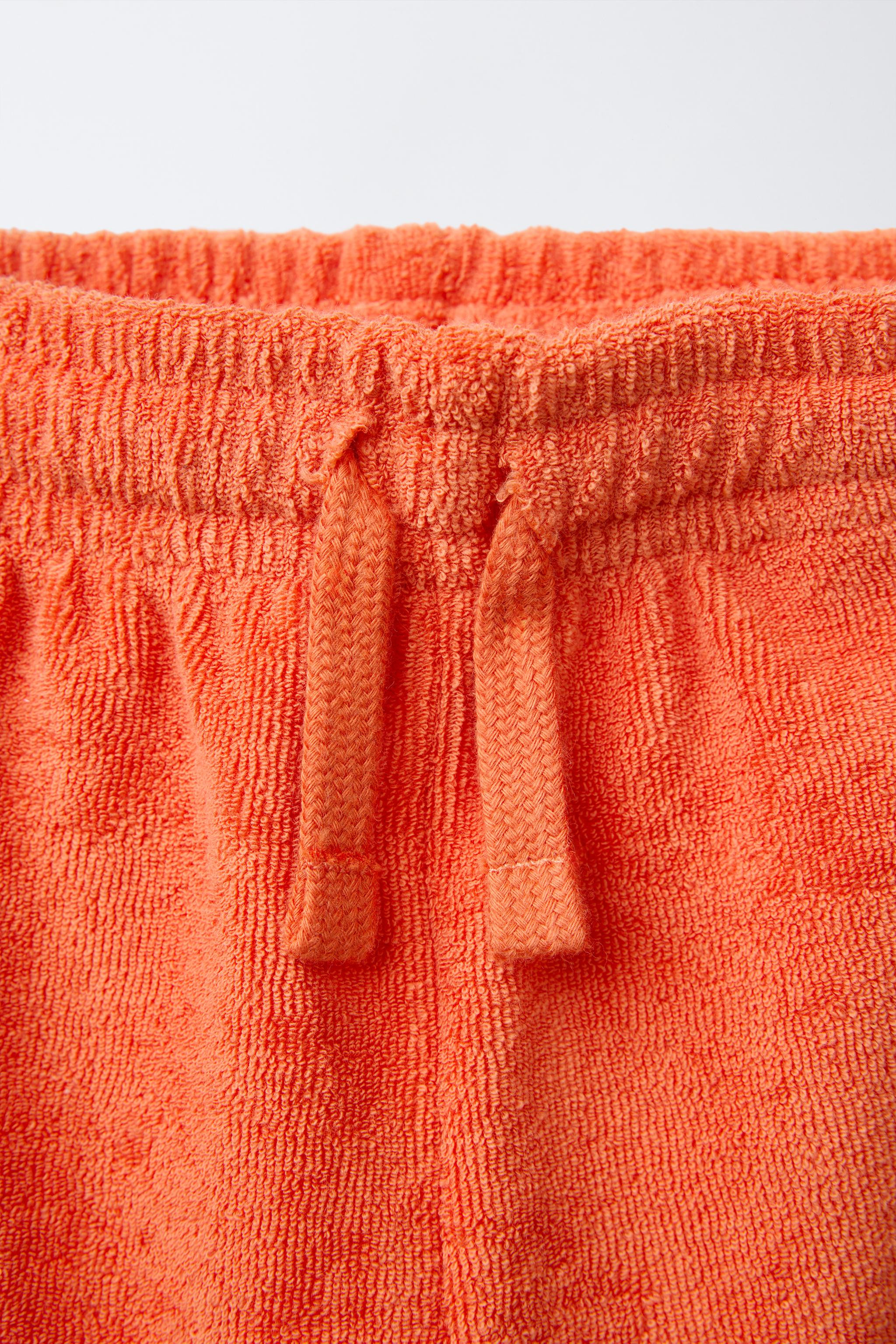 TOWELING SHORTS WITH SIDE STRIPES | Zara US