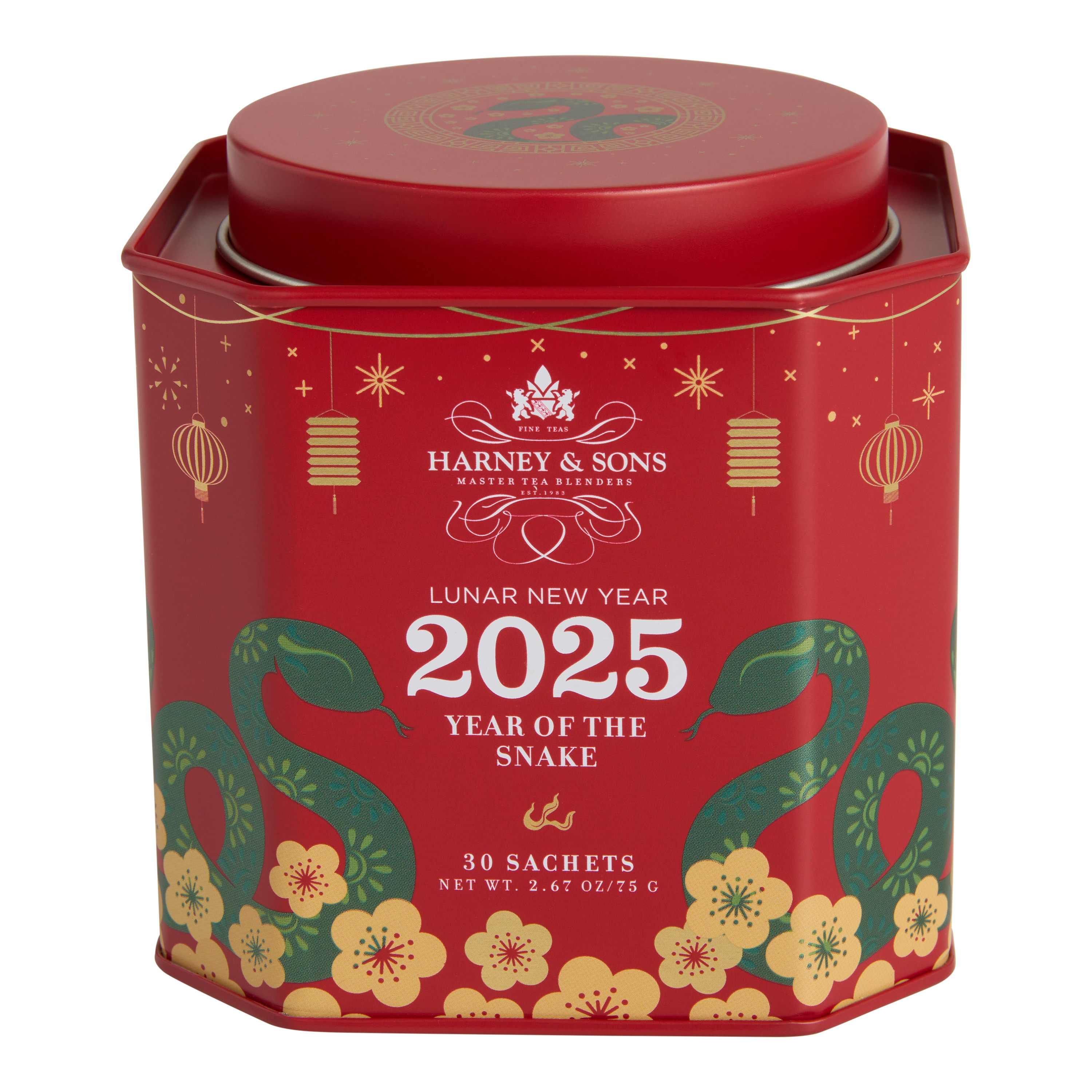 Harney & Sons Lunar New Year 2025 Tea Sachets 30 Count | World Market