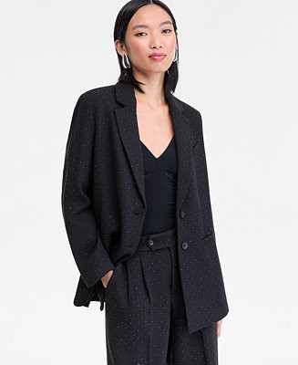 Women's Rhinestone Studded Blazer, Macy's Exclusive | Macy's