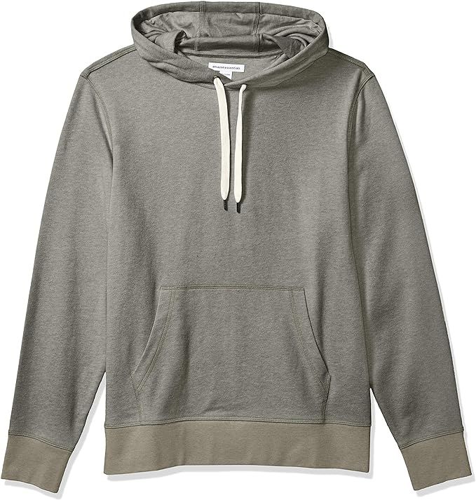 Amazon Essentials Men's Lightweight French Terry Hooded Sweatshirt | Amazon (US)