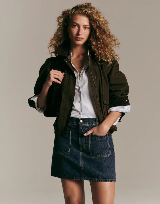 Waxed Zip-Front Jacket | Madewell