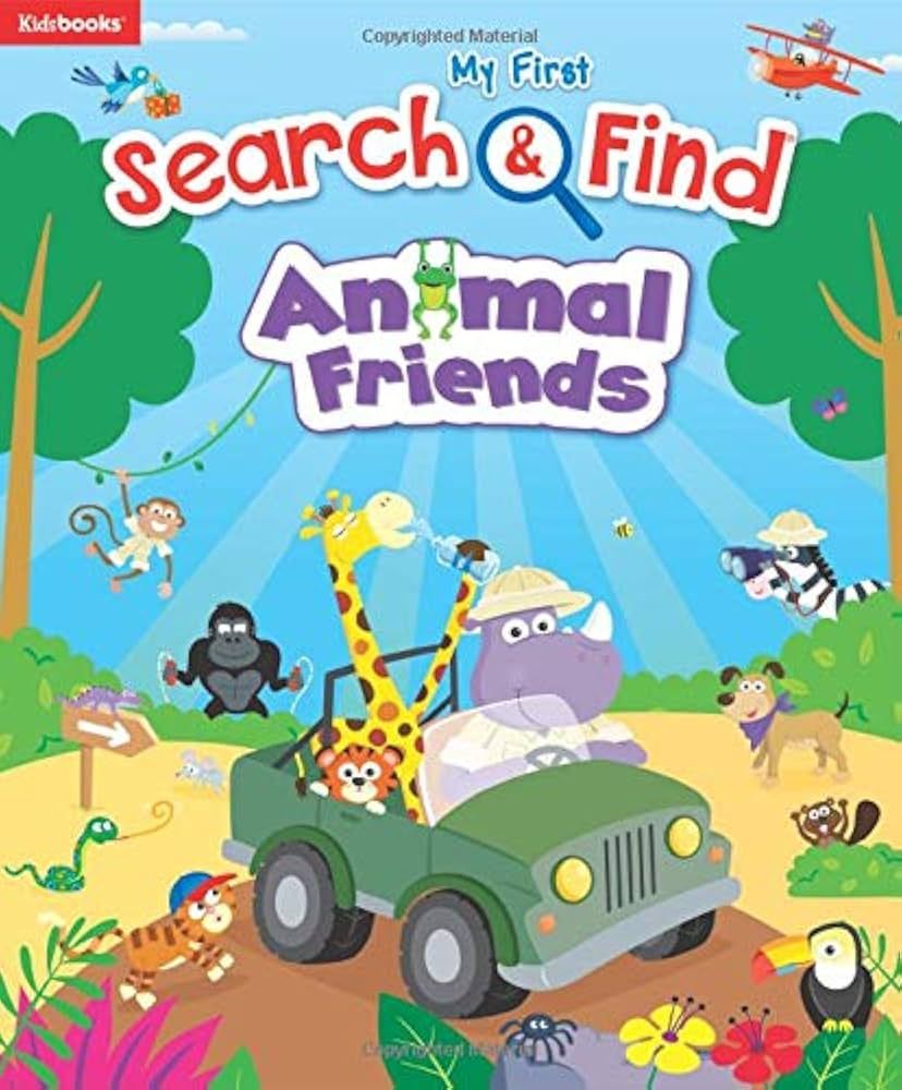 My First Search & Find Animal Friends-Identify Animals, Colors and Numbers Along the Way! | Amazon (US)