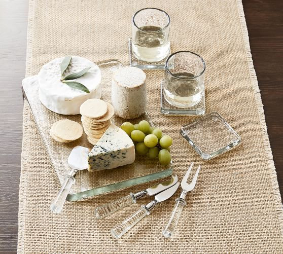 Slab Glass Cheese Board | Pottery Barn (US)