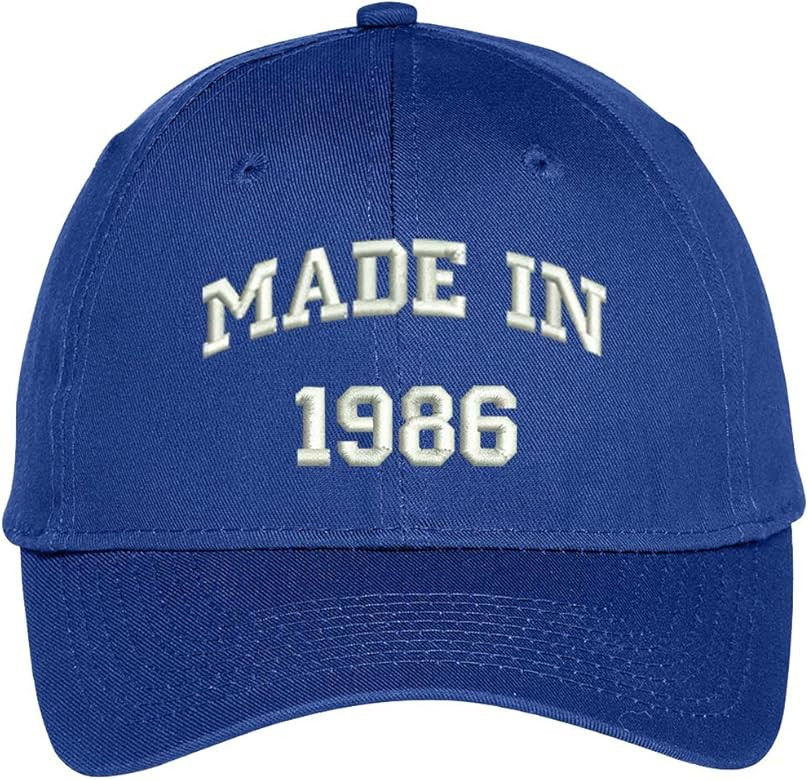 Trendy Apparel Shop 31st Birthday Gift - Made in 1986 Embroidered Cap | Amazon (US)