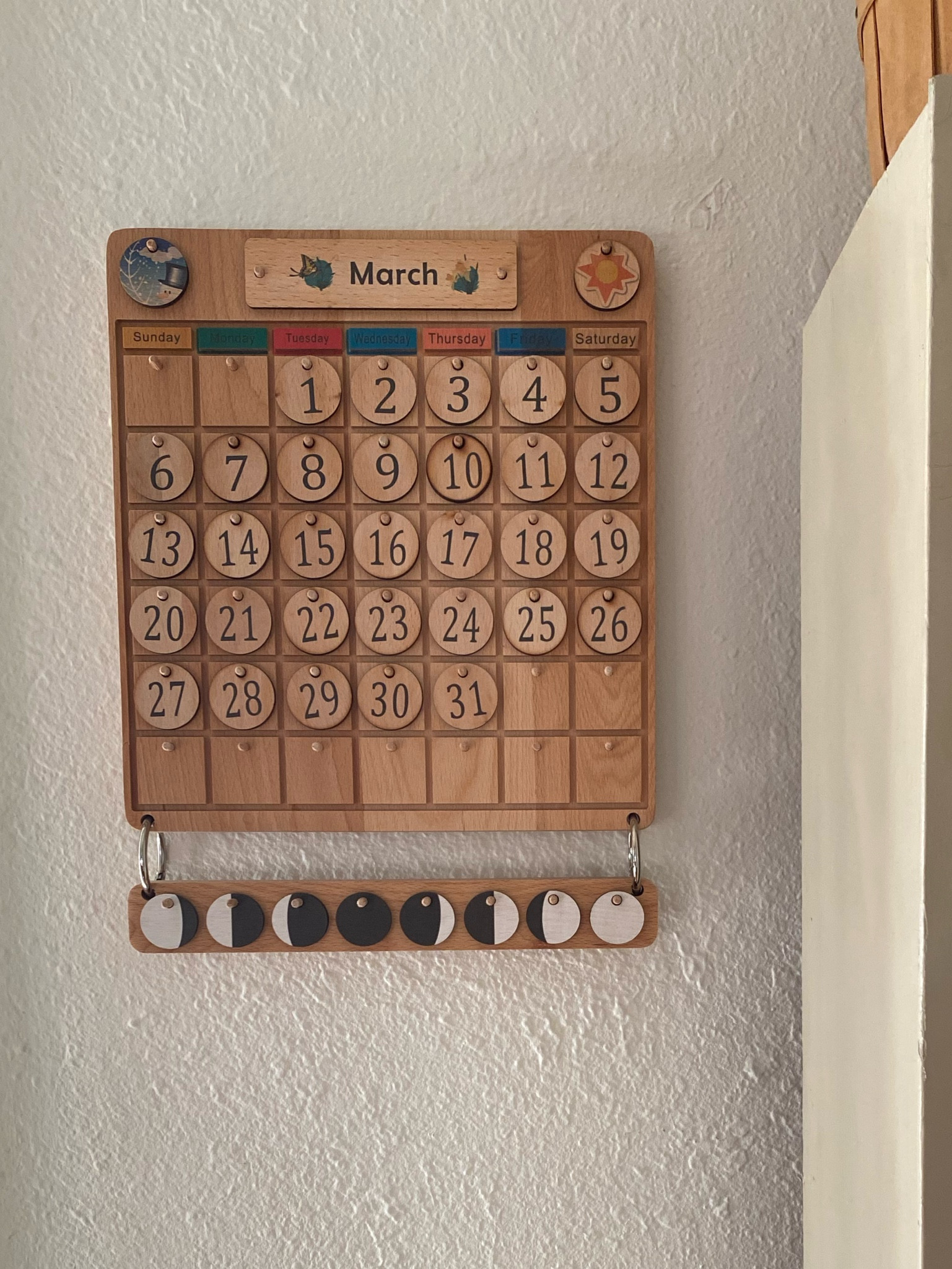 Wooden Calendar 

#LTKBacktoSchool #LTKKids #LTKSeasonal