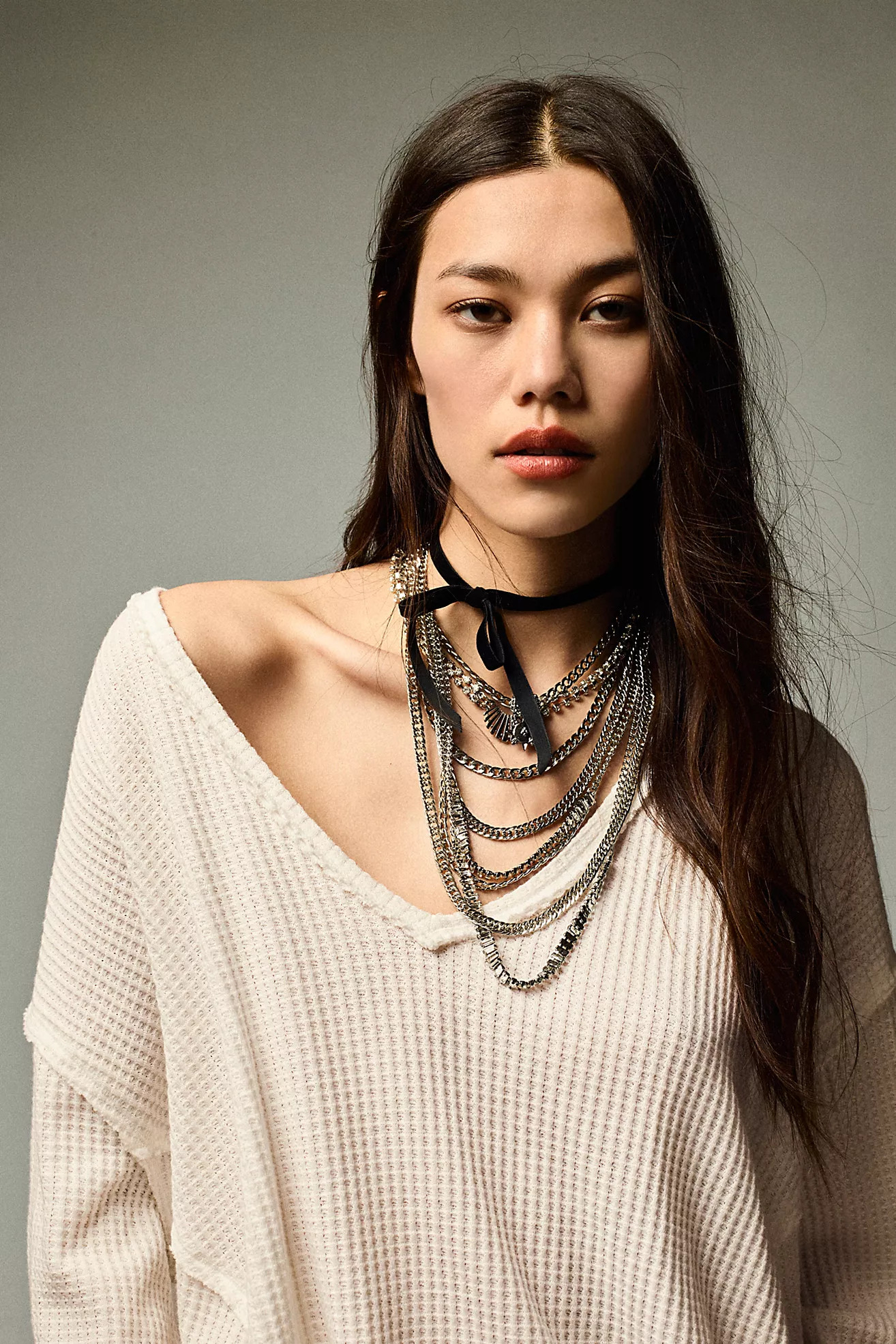 The Pistols Stacked Chain Choker | Free People (Global - UK&FR Excluded)