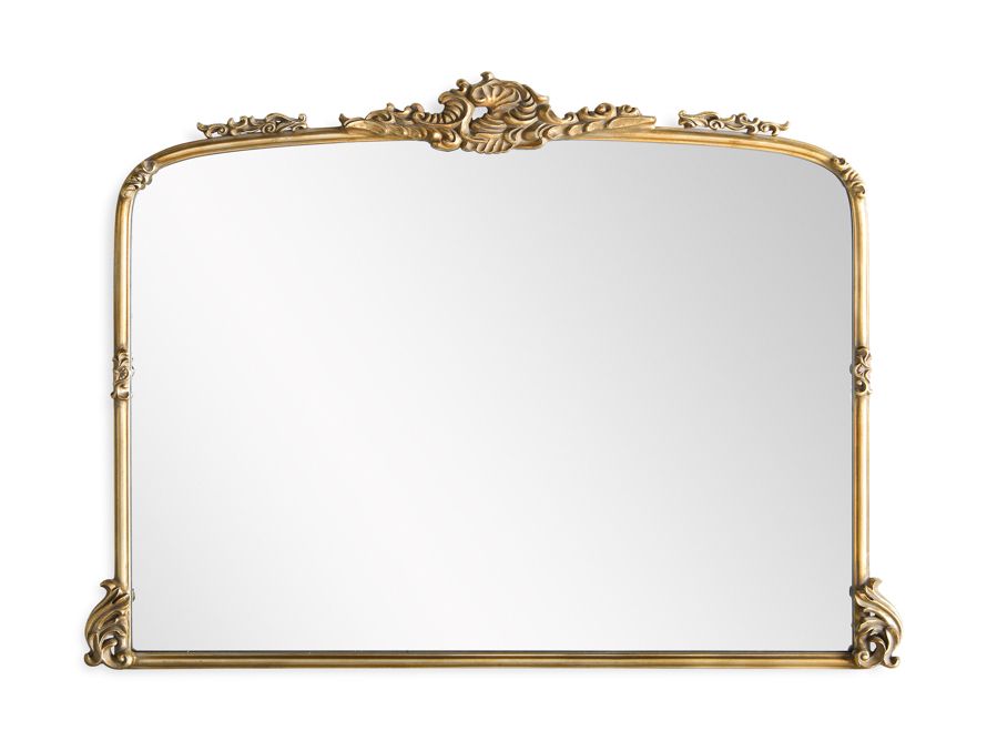 Amelie Dresser Mirror in Gold | Arhaus | Arhaus