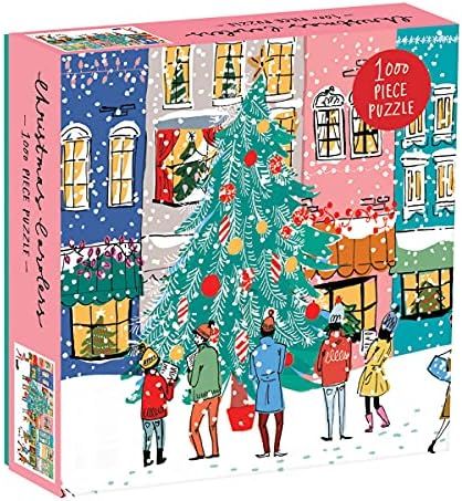 Galison Christmas Carolers 1000 Piece Jigsaw Puzzle, Christmas Puzzle with Festive Holiday Scene | Amazon (US)