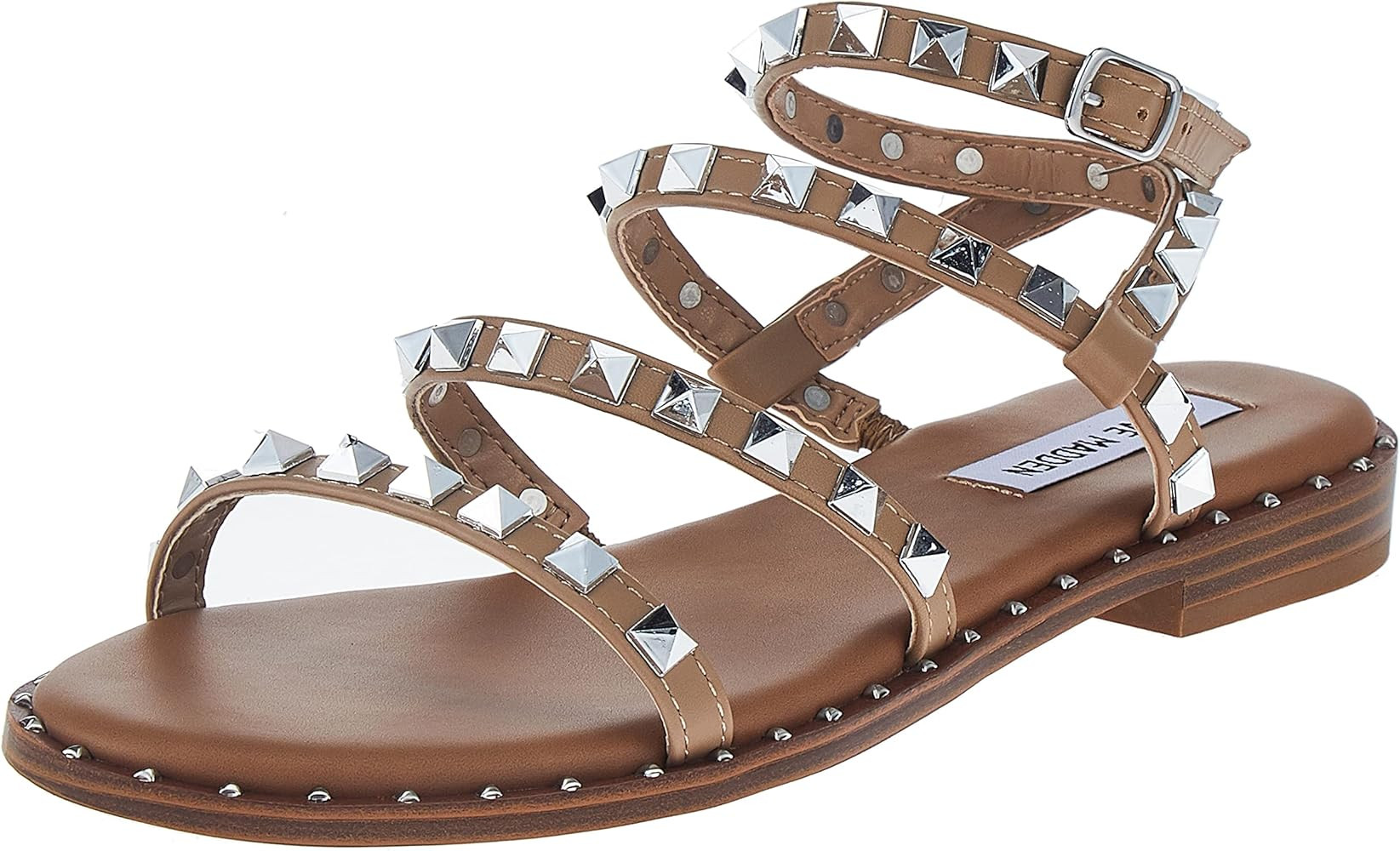 Steve Madden Women's Travel Flat Sandal | Amazon (US)