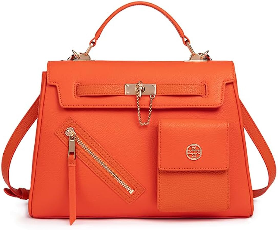 Recycled Genuine Leather Purses and Handbags for Women Shoulder Bag Designer Top Handles Crossbod... | Amazon (US)