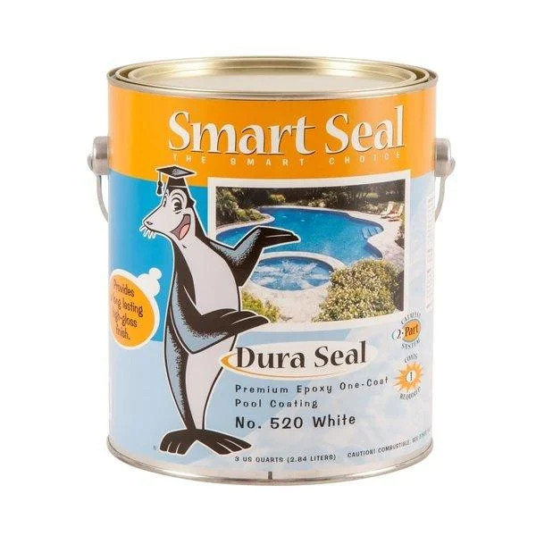 Smart Seal Dura Seal Epoxy Pool Paint, 1 Gallon, White 520/GL | Walmart (US)