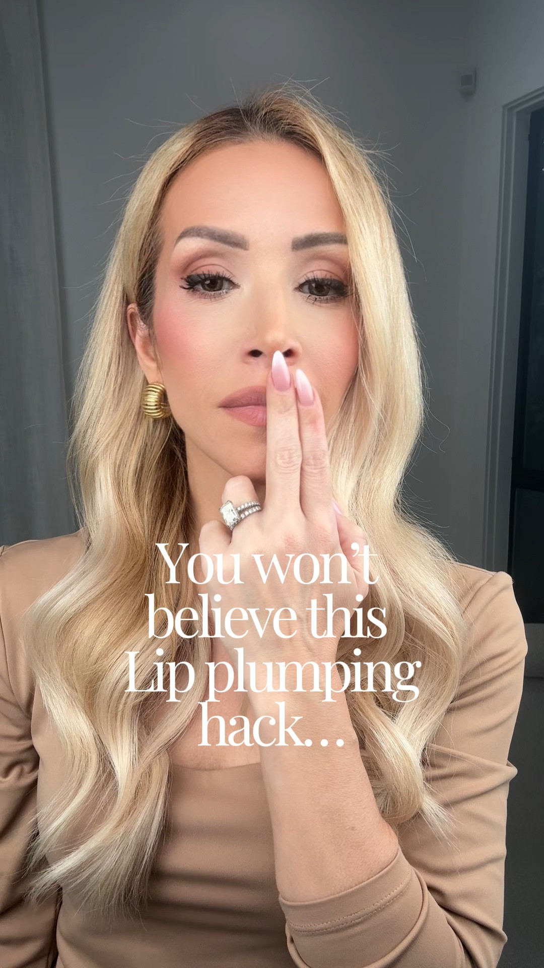 Plump lips with just a liner 

Wearing:
- lip liner color “Post Op Pink”
- lipstick color “Andie”

#LTKOver40 #LTKBeauty