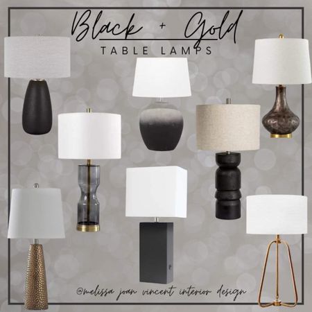 | LAMPS | Another beautiful selection of black and gold table lamps. Be sure to check out the President’s Day sale going on at Kirklands you can get 20% off your entire purchase with a promo code: PRESIDENTS

#LTKFind #LTKhome #LTKSale
