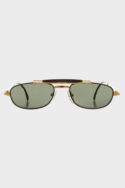 Vintage Rectangular Brow Bar Sunglasses | Urban Outfitters (US and RoW)
