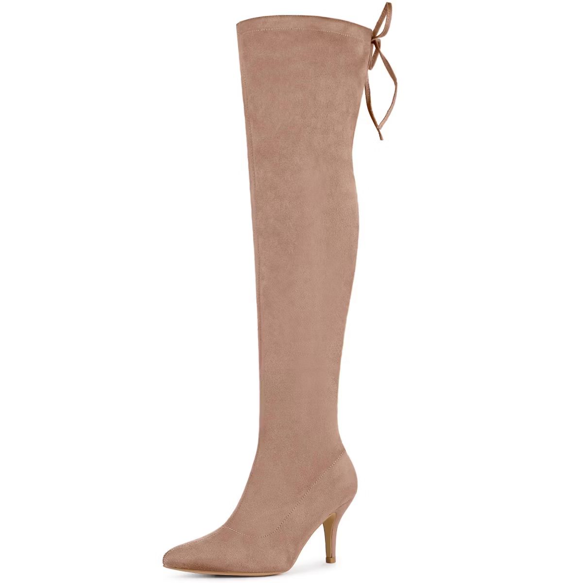 Allegra K Women's Stiletto Heels Thigh High Over the Knee High Boots | Target