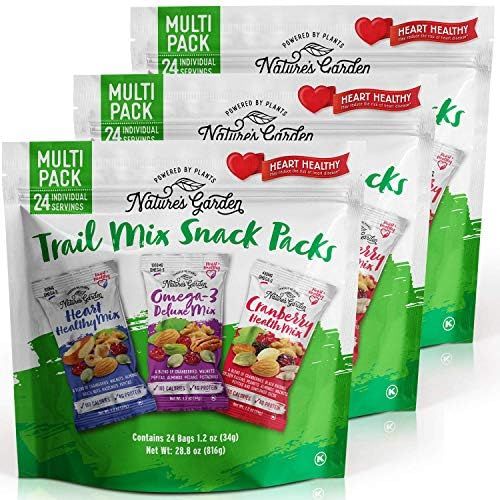Nature's Garden Healthy Trail Mix Snack Pack - 28.8 oz (Pack of 3) | Amazon (US)