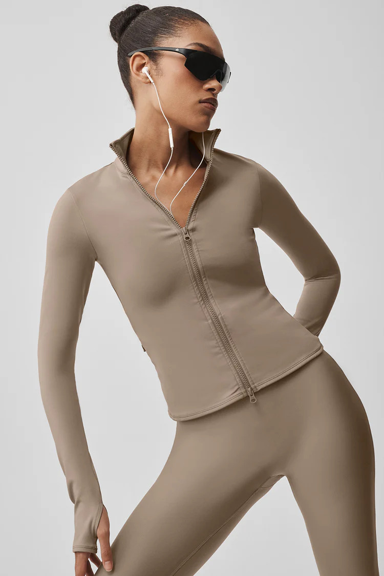 Airlift Winter Warm Radiant Full-Zip Jacket | Alo Yoga (US)