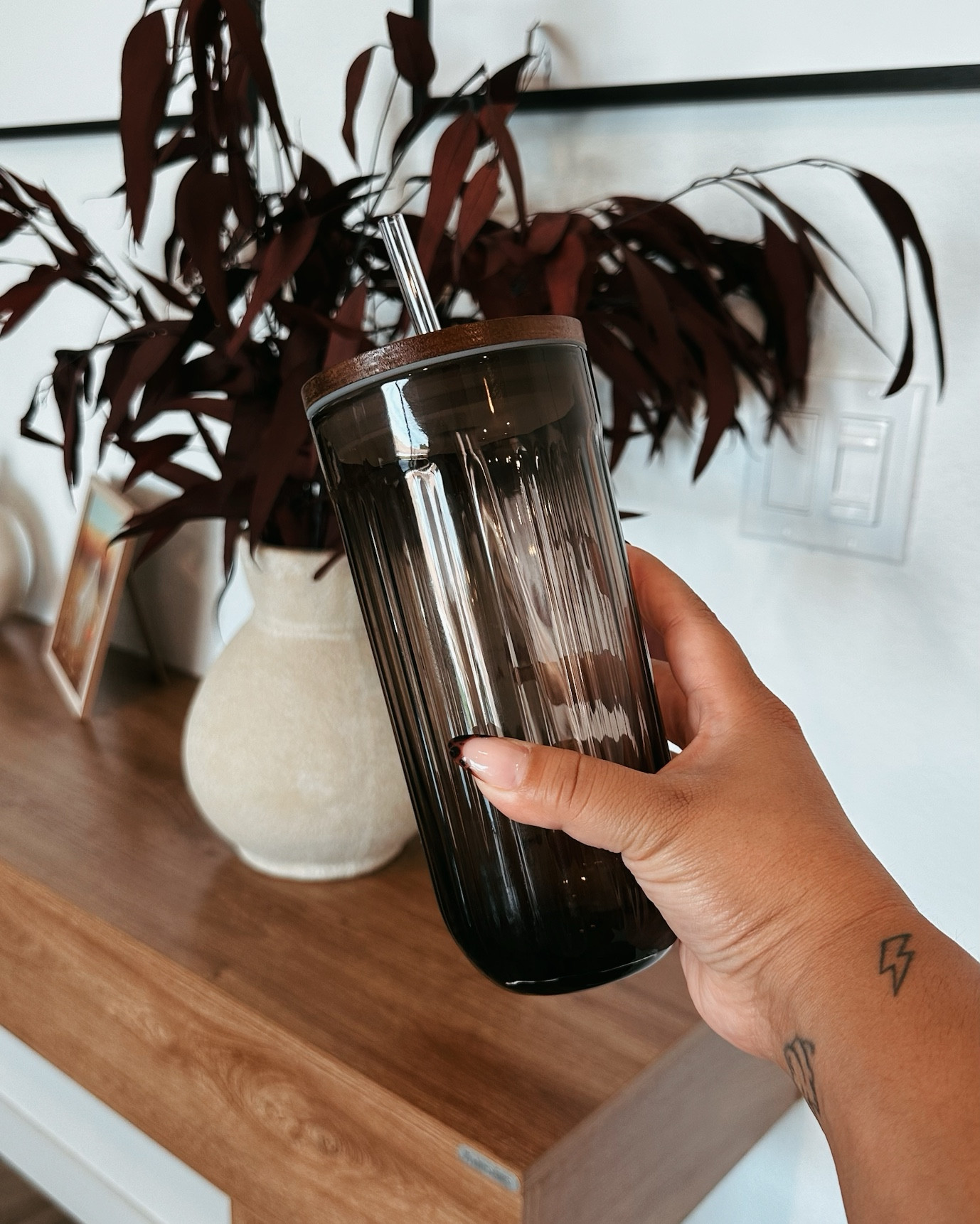 the most beautiful tumbler I’ve ever seen 🤎

#LTKSeasonal #LTKHome #LTKFallSale