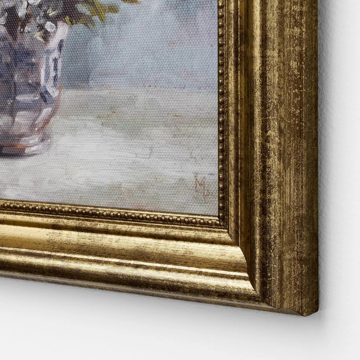 10"x8" Flower Vintage Framed Wall Art - Threshold™ designed with Studio McGee | Target