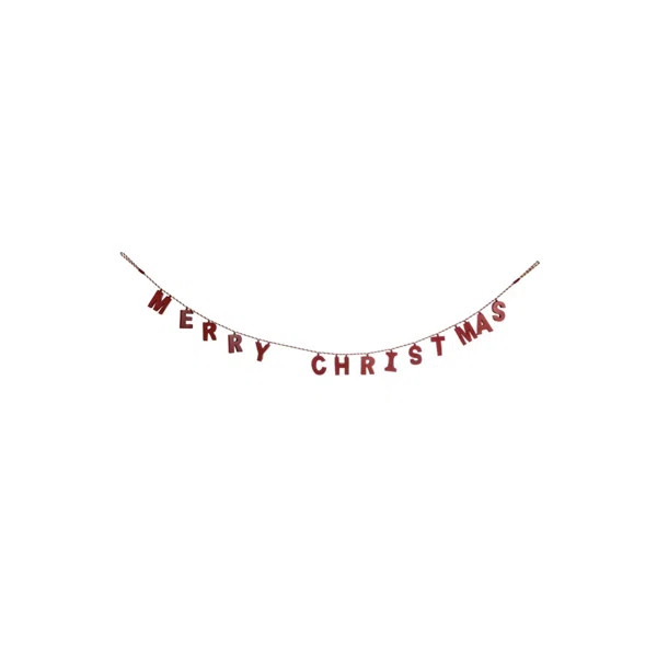 Wooden Merry Christmas Banner | Wayfair North America