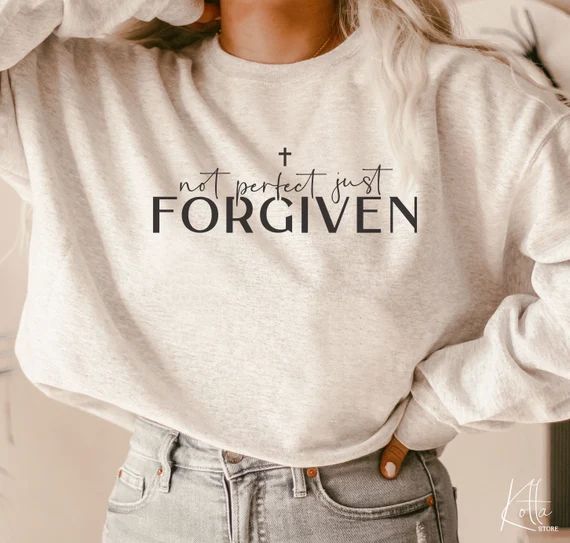 Not Perfect Forgiven SVG Christian svg religious svg faith | Etsy | Etsy (US)