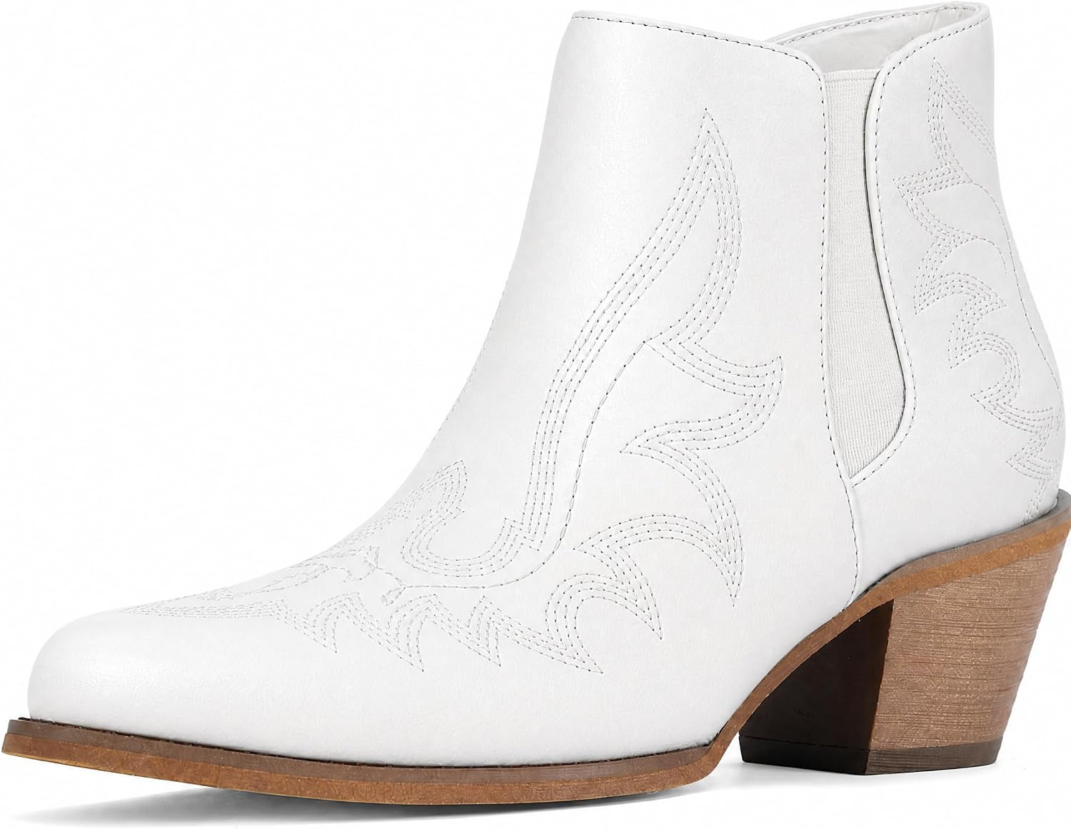 Ankle Cowboy Boots for Women Western Cowgirl Booties | Amazon (US)
