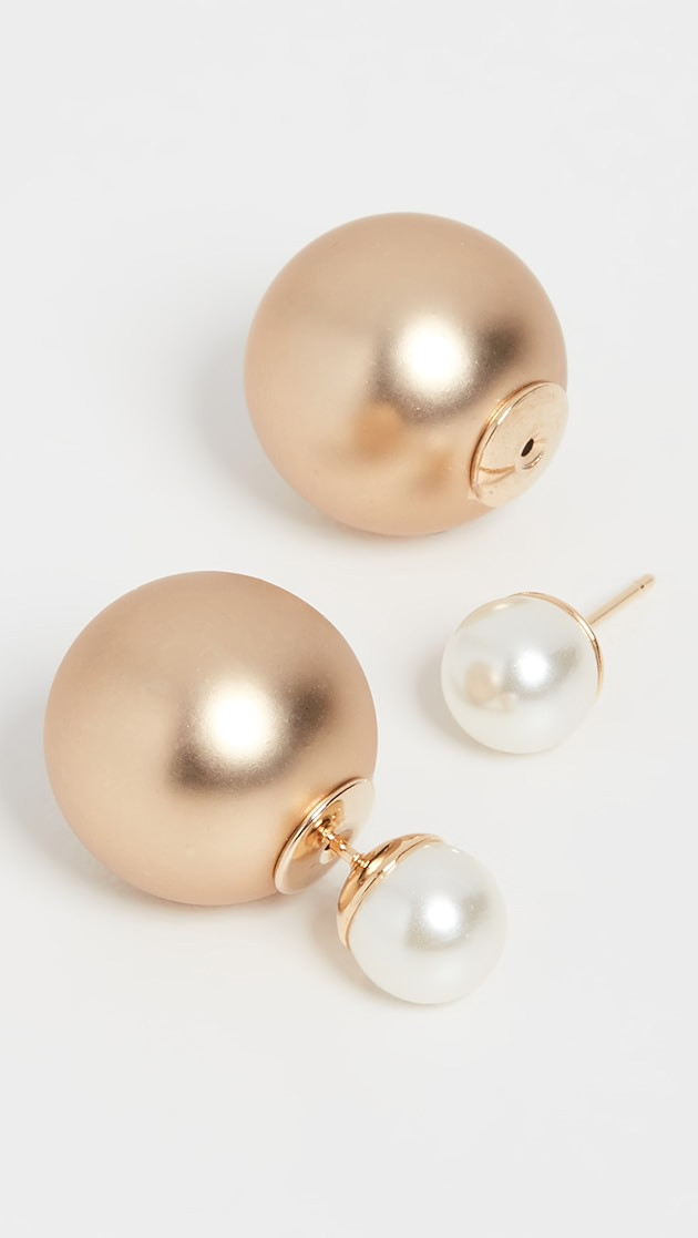 Chloe  Front Back Stud Earrings | Shopbop