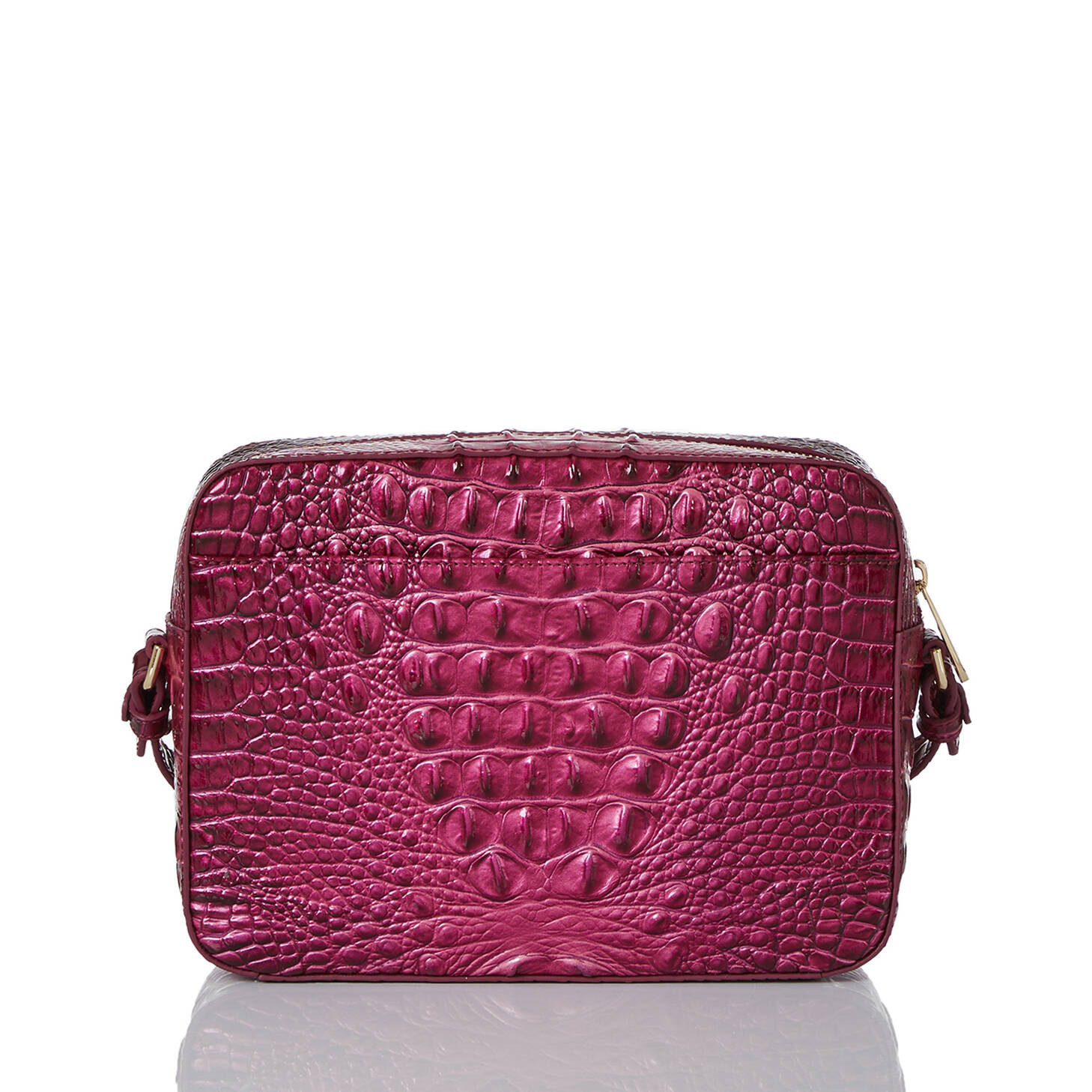 Shea Leather Crossbody | Pomegranate | BRAHMIN | Brahmin