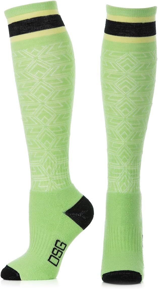 DSG Outerwear Women's Lightweight Performance Merino Wool Sock (Green) | Amazon (US)
