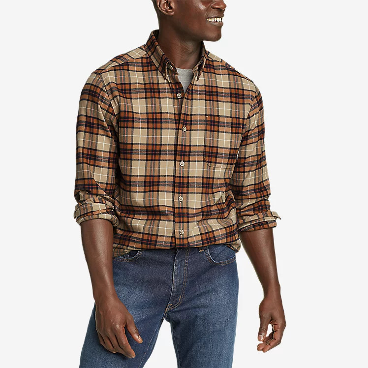 Eddie's Favorite Flannel Classic Fit Shirt - Plaid | Eddie Bauer, LLC