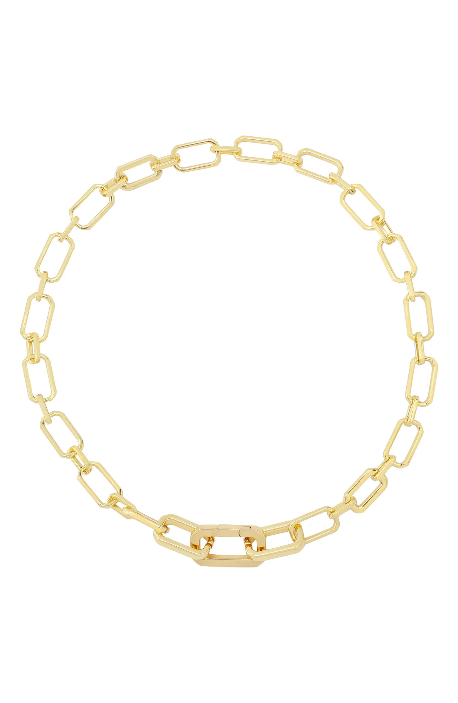 AllSaints Hex Link Collar Necklace | Nordstrom | Nordstrom