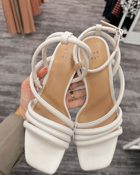 Target Heel and Wedge Summer Sandals!! These sandals are adorable! They are super comfy as well. They run true to size!

Summer outfit
Spring outffit
Travel outfit
Date night outfit
Target

#LTKShoeCrush #LTKParties #LTKFindsUnder50