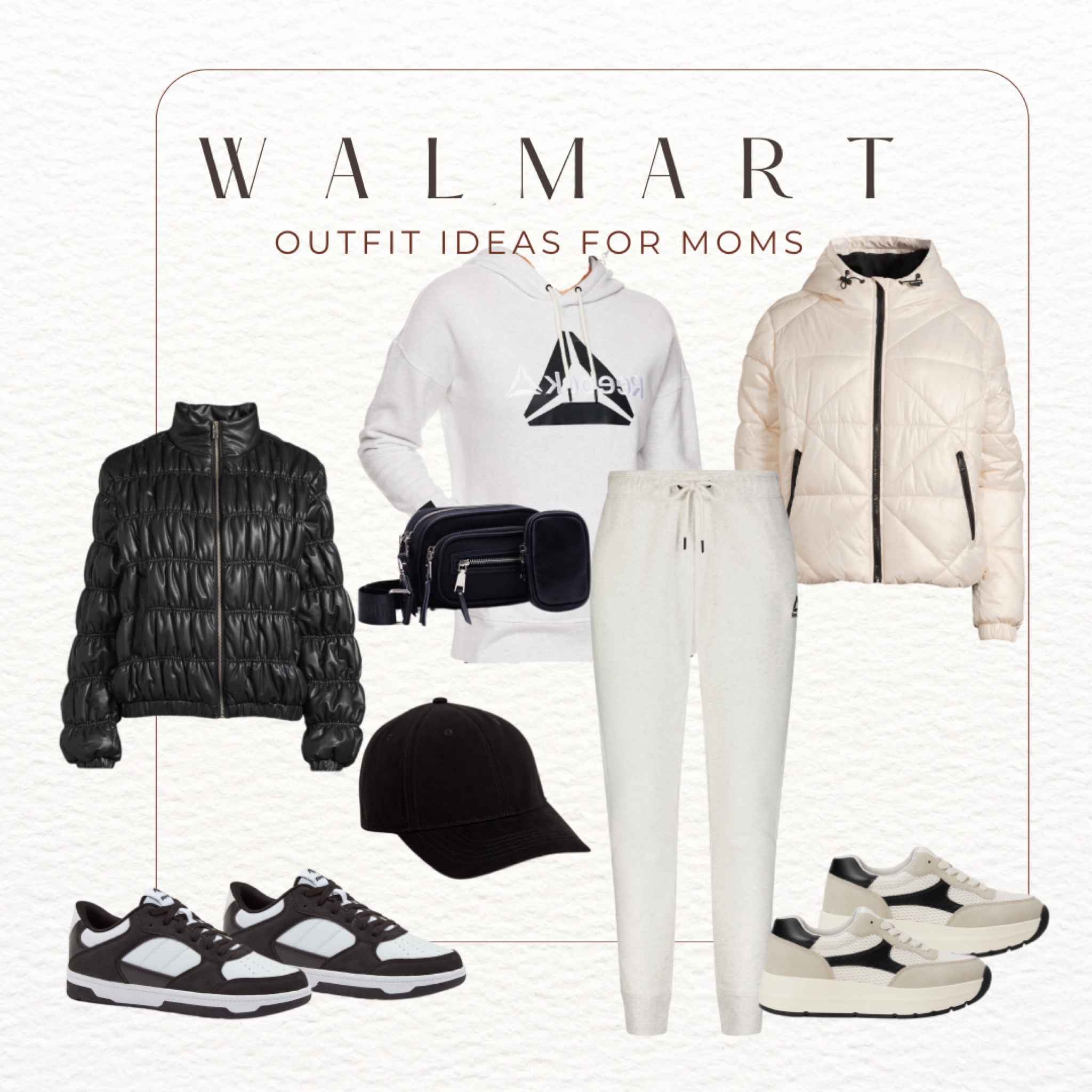 Super cute winter outfit for moms on the go. All from Walmart! 

#LTKfindsunder50 #LTKshoecrush #LTKfindsunder100