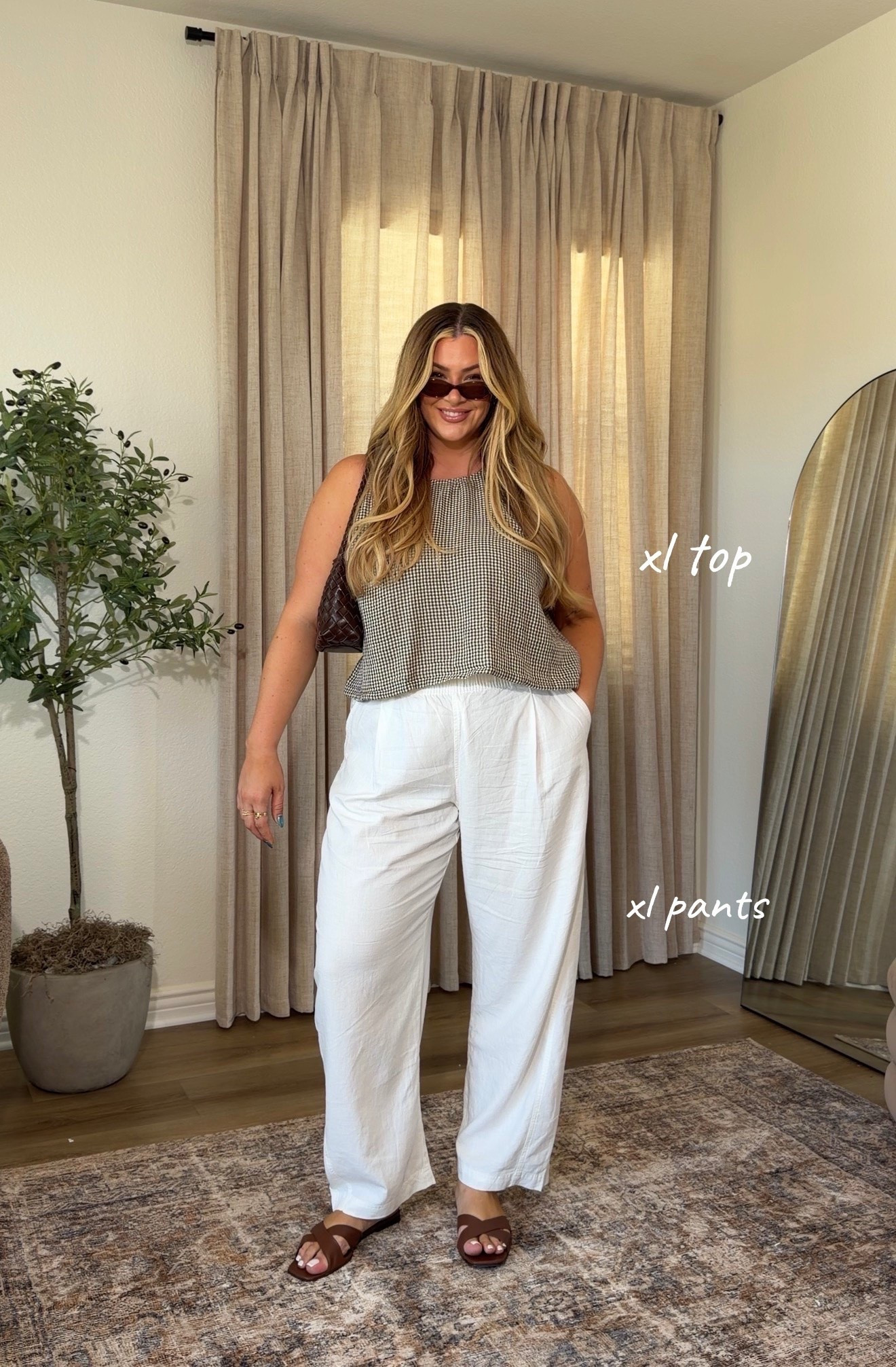 Summer outfit inspo from GAP! 

wearing a XL in both 🤎

#LTKMidsize #LTKSeasonal