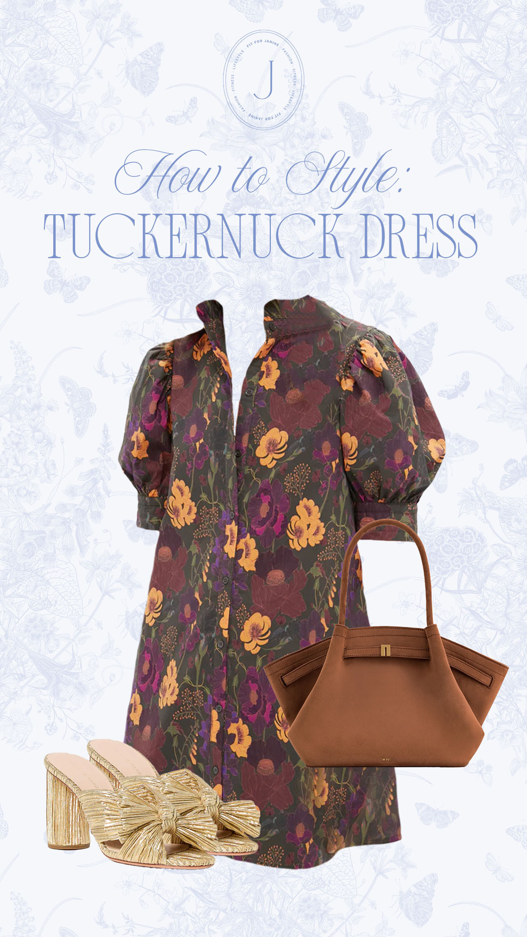 Love, love, love this bold floral look for Fall! A gorgeous look for a night out on the town! 

Fit4Janine, Tuckernuck, Fall Fashion, Dresses, Loeffler Randall, JW Pei, Handbags, Suede Bags 

 #LTKSeasonal #LTKStyleTip #LTKShoeCrush