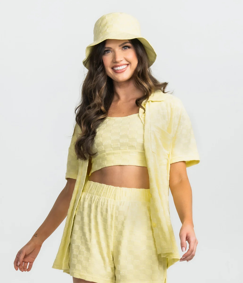 Towel Off Terry Top and Brami Set | Southern Shirt