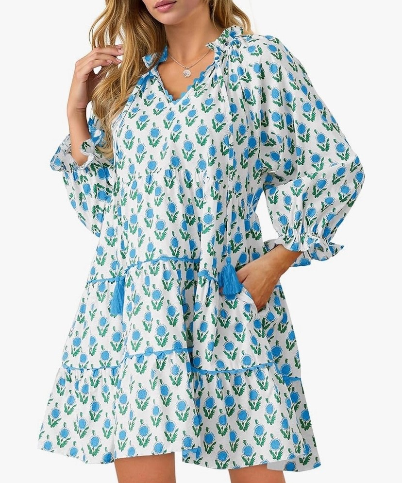 I ordered this two days ago and am excited for it to come in! vacation outfits beach - ON SALE - I am seriously crushing on this dress.  It comes in more colors, is on sale, and has a clickable coupon making it an even lower price.  This looks like something from a pricier beach-inspired designer. 


#springbreak #amazon #dress #designerlookalike #designerdupe 
#floraldress #vacationoutfitsbeach




#LTKSaleAlert #LTKOver40 #LTKU