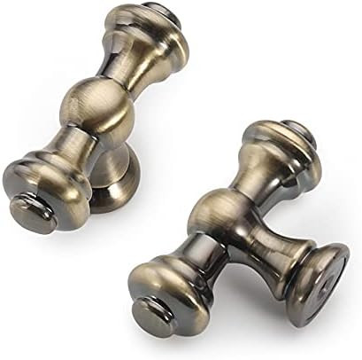 Asidrama 10 Pack Brushed Antique Brass Kitchen Cabinet Knobs Dresser Knobs Drawer Knobs Cabinet H... | Amazon (US)
